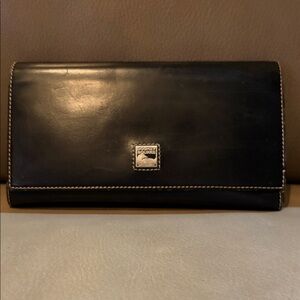 Dooney & Bourke Black Leather Wallet